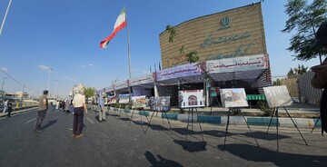 «ایستاده در غبار»؛ روایت مقاومت میراث ایران در مسیر راهپیمایی کیلومتری غدیر/ نمایش ۱۴۹ بنای تاریخی آسیب‌دیده از تجاوز آمریکایی ـ صهیونیستی
