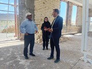 بازدید معاون گردشگری خراسان جنوبی از پروژه مجتمع گردشگری آویژه سربیشه