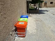 ارتقای استانداردهای زیست‌محیطی در قلعه بالا/ نصب سطل‌های تفکیک زباله در مسیر ثبت جهانی