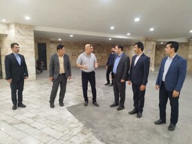 رئیس مرکز سرمایه‌گذاری و امور اقتصادی وزارت میراث‌فرهنگی از پروژه هتل ۵ ستاره گردش‌سرای ازنا بازدید کرد