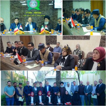 نشست برنامه‌ریزی برای جذب گردشگران بغداد و برگزاری نمایشگاه‌های صنایع‌دستی ایلام برگزار شد 