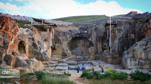 بهار در معبد داش کسن زنجان