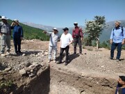 بازدید مدیرکل میراث‌فرهنگی گلستان از گمانه‌زنی محوطه باستانی کارون‌زمین علی‌آبادکتول