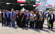 خدمت‌رسانی موکب هنرمندان قرچک در عید غدیر و گرامیداشت قیام ۱۵ خرداد