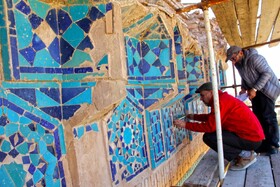 فعالیت کارگاههای مرمتی پایگاه میراث جهانی گنبدسلطانیه