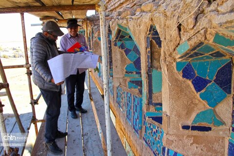فعالیت کارگاههای مرمتی پایگاه میراث جهانی گنبدسلطانیه