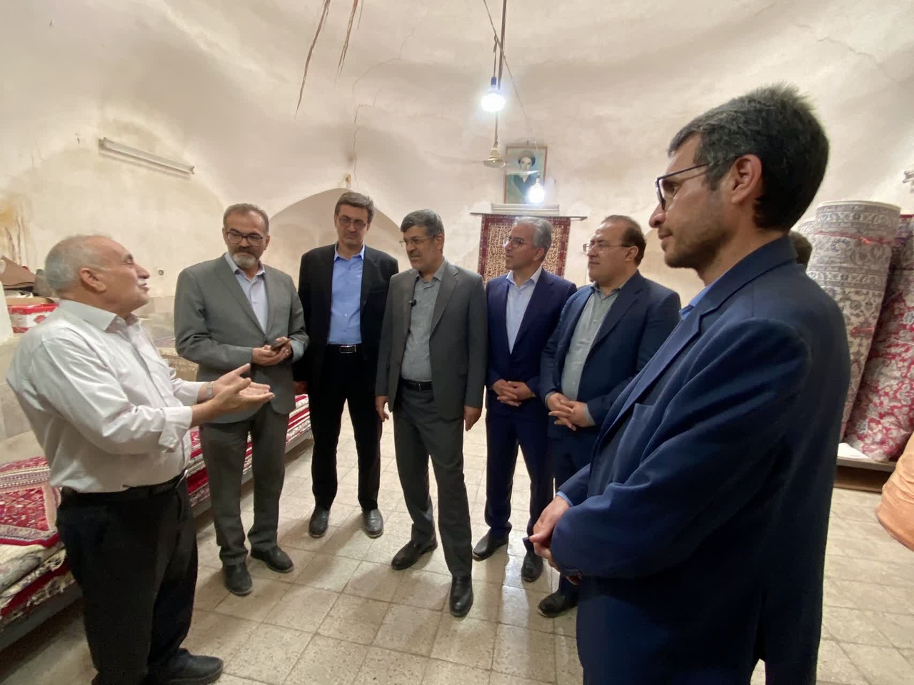 توسعه صنایع‌دستی و احیای بافت تاریخی؛ محور بازدید استاندار یزد از بافت تاریخی یزد