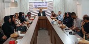 نشست هم‌اندیشی هنرمندان صنایع‌دستی شهرستان داراب برگزار شد