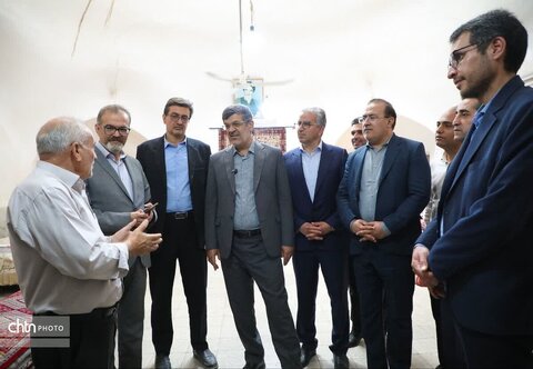 از افتتاح تا احیا؛ پایش میدانی استاندار در قلب میراث و هنر یزد
