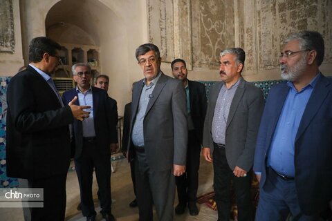 از افتتاح تا احیا؛ پایش میدانی استاندار در قلب میراث و هنر یزد