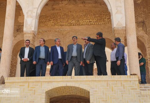 از افتتاح تا احیا؛ پایش میدانی استاندار در قلب میراث و هنر یزد