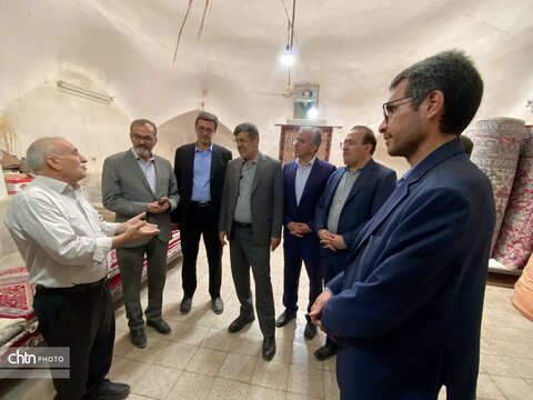 از افتتاح تا احیا؛ پایش میدانی استاندار در قلب میراث و هنر یزد