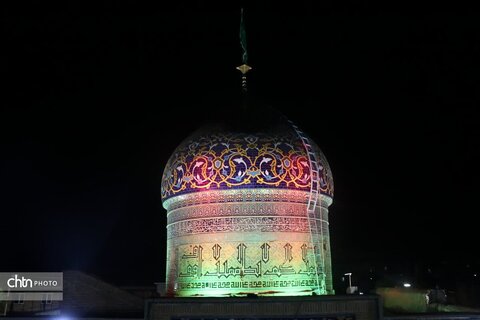 رونمایی از گنبد امامزاده محمد تفرش