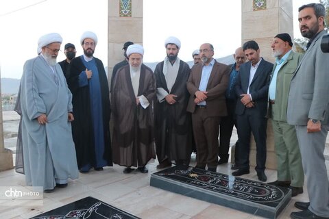 رونمایی از گنبد امامزاده محمد تفرش