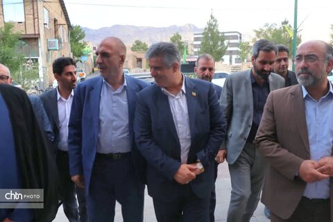 رونمایی از گنبد امامزاده محمد تفرش