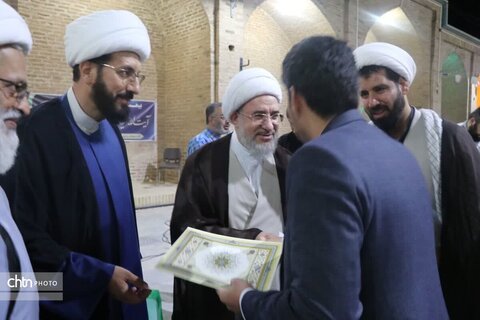 رونمایی از گنبد امامزاده محمد تفرش