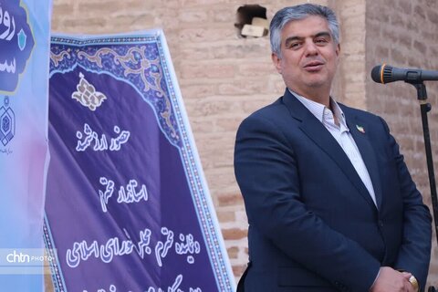 رونمایی از گنبد امامزاده محمد تفرش