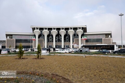 آیین افتتاح رسمی راه‌آهن اردبیل با حضور وبیناری رئیس‌جمهور پزشکیان