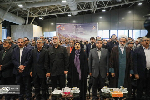 آیین افتتاح رسمی راه‌آهن اردبیل با حضور وبیناری رئیس‌جمهور پزشکیان