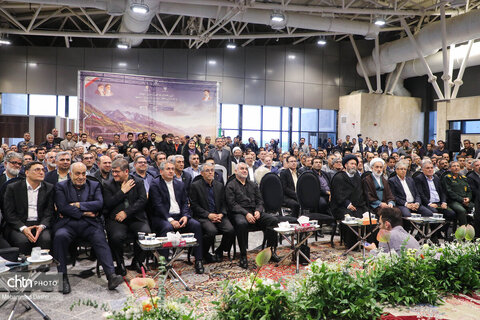آیین افتتاح رسمی راه‌آهن اردبیل با حضور وبیناری رئیس‌جمهور پزشکیان