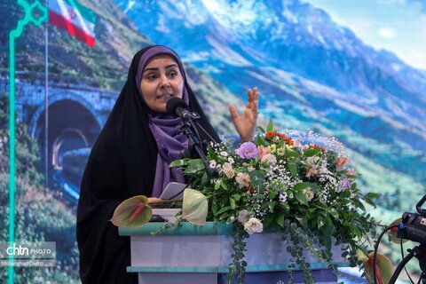 آیین افتتاح رسمی راه‌آهن اردبیل با حضور وبیناری رئیس‌جمهور پزشکیان