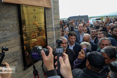 آیین افتتاح رسمی راه‌آهن اردبیل با حضور وبیناری رئیس‌جمهور پزشکیان