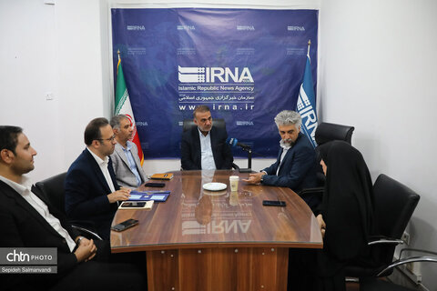 حضور مدیرکل میراث فرهنگی، گردشگری و صنایع دستی خوزستان در خبرگزاری جمهوری اسلامی ایران (ایرنا) ـ مرکز خوزستان