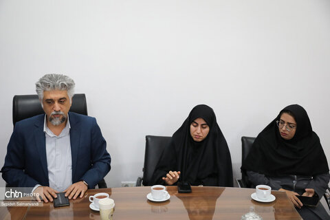 حضور مدیرکل میراث فرهنگی، گردشگری و صنایع دستی خوزستان در خبرگزاری جمهوری اسلامی ایران (ایرنا) ـ مرکز خوزستان