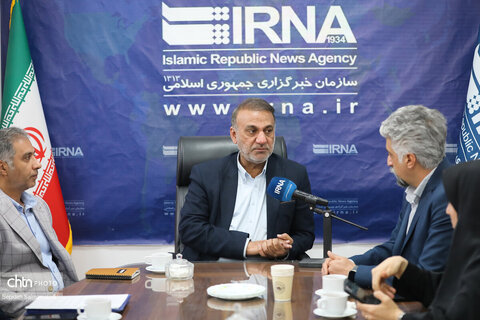 حضور مدیرکل میراث فرهنگی، گردشگری و صنایع دستی خوزستان در خبرگزاری جمهوری اسلامی ایران (ایرنا) ـ مرکز خوزستان