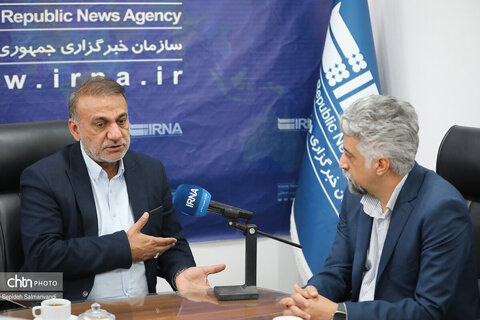 حضور مدیرکل میراث فرهنگی، گردشگری و صنایع دستی خوزستان در خبرگزاری جمهوری اسلامی ایران (ایرنا) ـ مرکز خوزستان