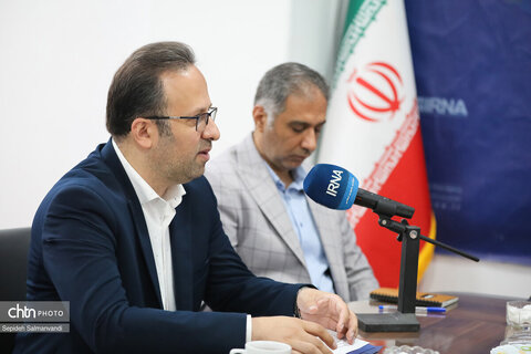 حضور مدیرکل میراث فرهنگی، گردشگری و صنایع دستی خوزستان در خبرگزاری جمهوری اسلامی ایران (ایرنا) ـ مرکز خوزستان