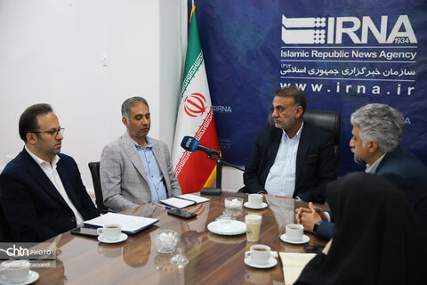 حضور مدیرکل میراث فرهنگی، گردشگری و صنایع دستی خوزستان در خبرگزاری جمهوری اسلامی ایران (ایرنا) ـ مرکز خوزستان