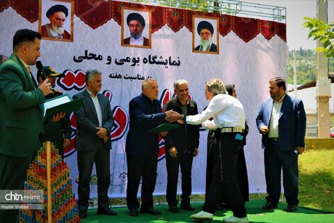 افتتاح نمایشگاه صنایع‌دستی در شهرستان بهشهر