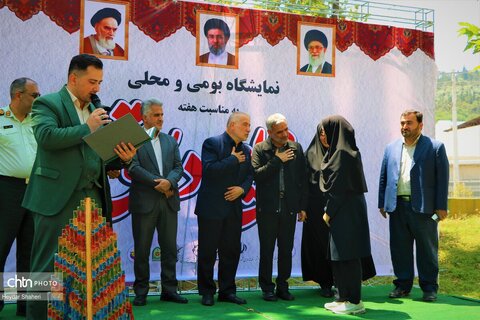 افتتاح نمایشگاه صنایع‌دستی در شهرستان بهشهر