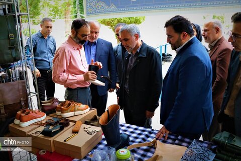 افتتاح نمایشگاه صنایع‌دستی در شهرستان بهشهر