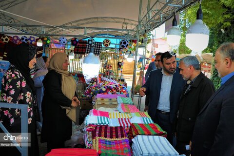 افتتاح نمایشگاه صنایع‌دستی در شهرستان بهشهر