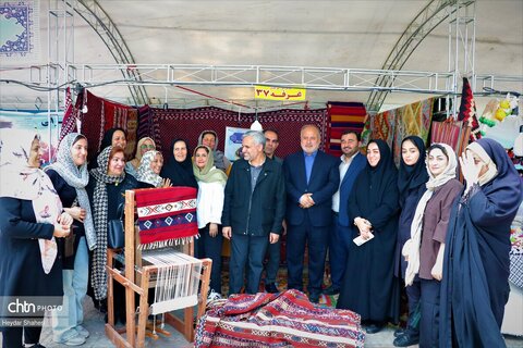 افتتاح نمایشگاه صنایع‌دستی در شهرستان بهشهر