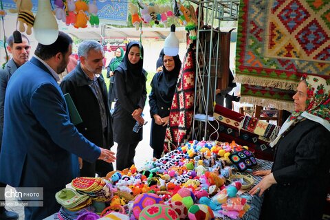افتتاح نمایشگاه صنایع‌دستی در شهرستان بهشهر