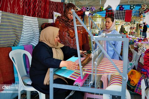 افتتاح نمایشگاه صنایع‌دستی در شهرستان بهشهر
