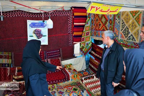 افتتاح نمایشگاه صنایع‌دستی در شهرستان بهشهر