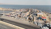 دومین روز جشنواره گردشگری و صنایع‌دستی حال خوب دریاچه ارومیه