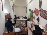 برگزاری دوره آموزشی گلیم‌بافی در شهرستان سلطانیه