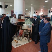نمایشگاه صنایع‌دستی و هنرهای سنتی در مصلی نماز جمعه شهرستان ایجرود برگزار شد