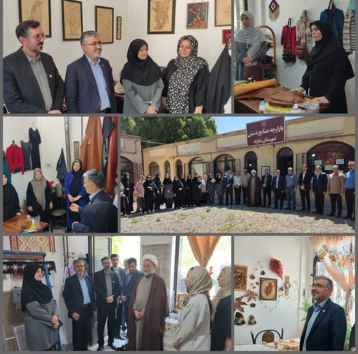 گرامی‌داشت روز جهانی صنایع‌دستی در شازند / تجلیل از هنرمندان و اهدای گواهی مهر اصالت
