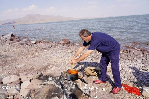 دومین روز جشنواره گردشگری و صنایع‌دستی حال خوب دریاچه ارومیه