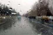پیش‌بینی رگبار باران در شمال غرب و شمال شرق کشور
