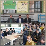 برگزاری میز خدمت میراث‌فرهنگی خوسف در سومین روز هفته صنایع‌دستی