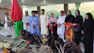 دومین جشنواره گردشگری حصیربافی به میزبانی روستای ملی تنگه سرحه در سیستان و بلوچستان برگزار شد
