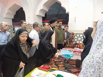 برگزاری نمایشگاه صنایع‌دستی در شهرستان پیشوا