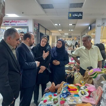 پنج‌شنبه بازار صنایع‌دستی در بازار ساحلی نوشهر راه‌اندازی می‌شود